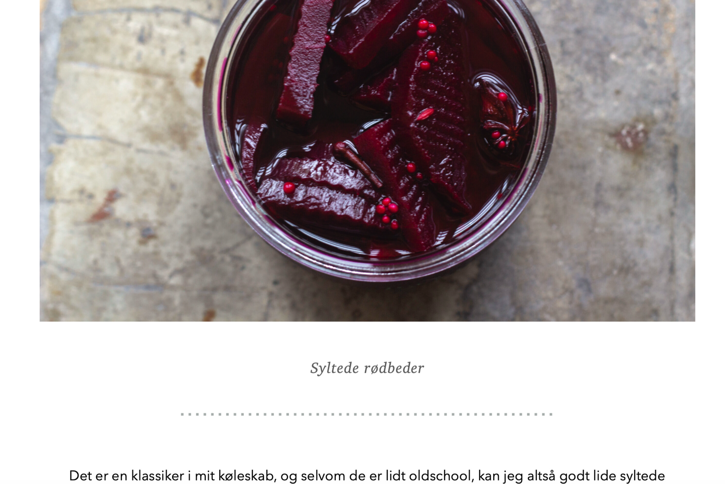Mad på glas