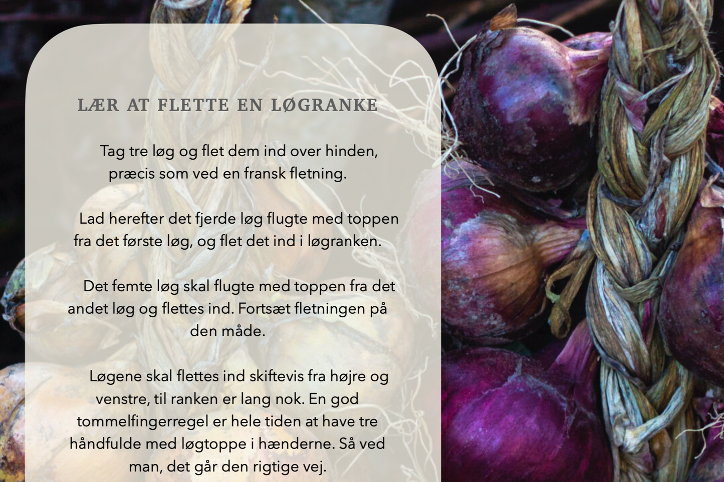Mad på glas
